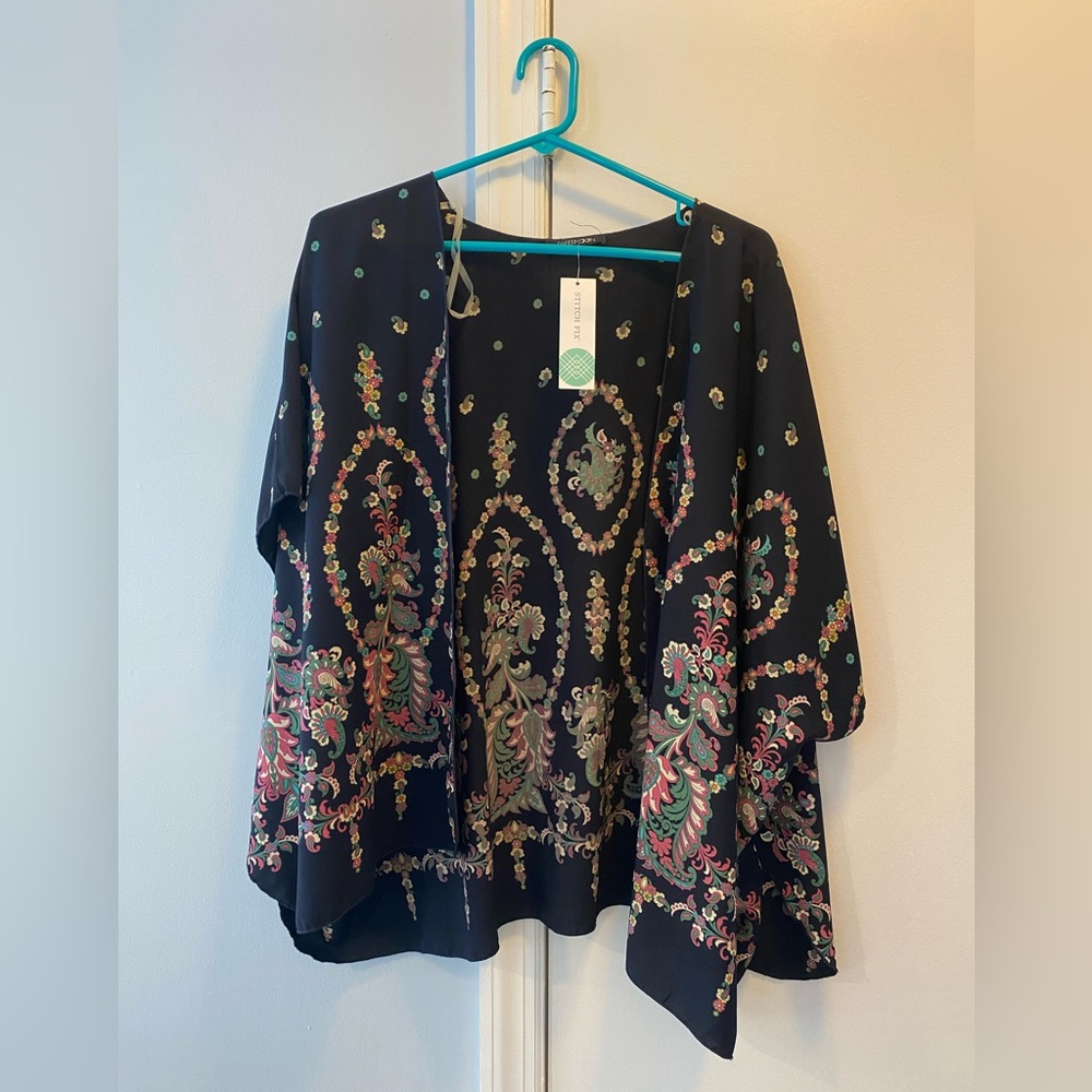 Papermoon by Stitch Fix Octavio Paisley Kimono